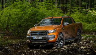 Test: Ford ranger wildtrak – 2,3 tone mišic, varnosti in pravega USA-imidža