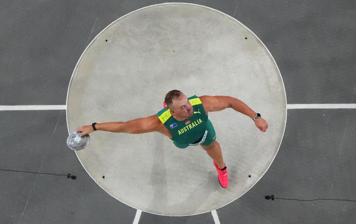 Matthew Denny | Avstralec Matthew Denny je na finalu diamantne lige v Eugenu presenetil slovenskega rekorderja Kristjana Čeha. | Foto Reuters