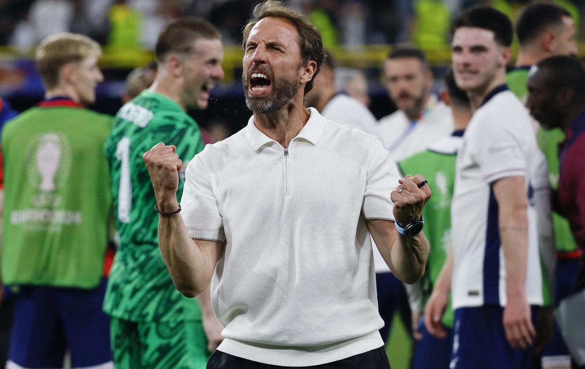 Gareth Southgate | Graeth Southgate, ki je Anglijo že drugič zapored popeljal v finale Eura, ima dvojnika v vrstah nemške policije. | Foto Reuters