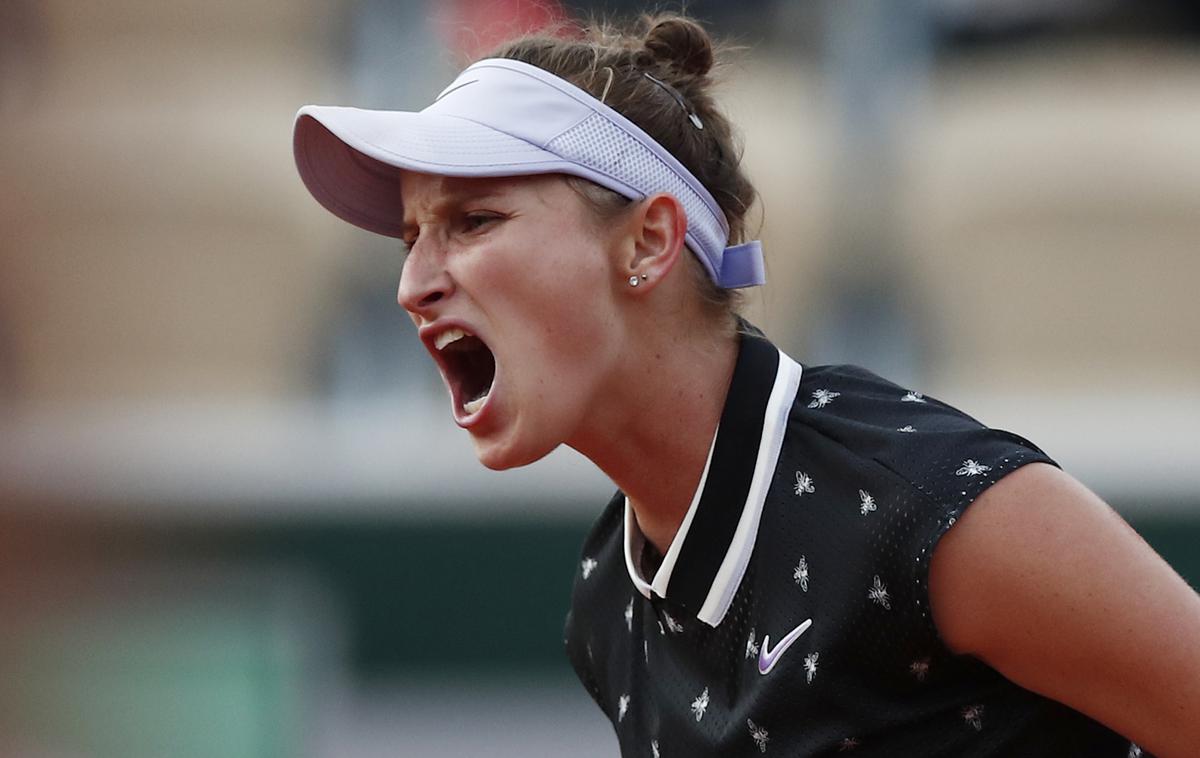 Marketa Vondrousova | Marketa Vondrousova se je prvič v karieri uvrstila v polfinale grand slama. | Foto Reuters