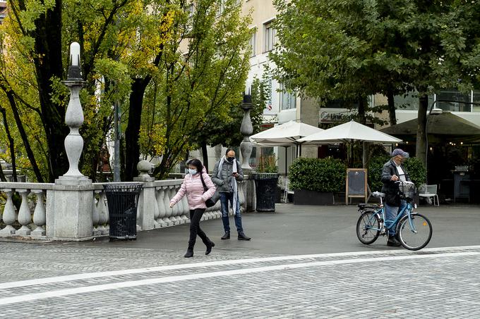 Ljubljana je po rekordnih v preteklih sezonah pokala od turistov, letošnji pogled pa je drugačen. | Foto: Ana Kovač