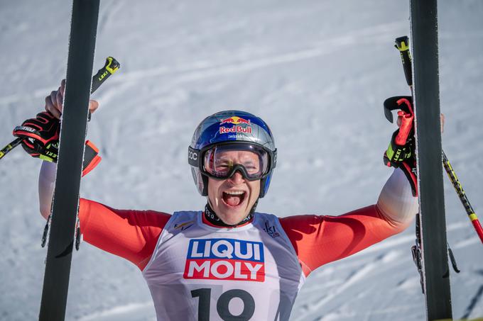 Marco Odermatt bo po zmagi v smuku prvi favorit tudi na veleslalomu. | Foto: Guliverimage/Vladimir Fedorenko