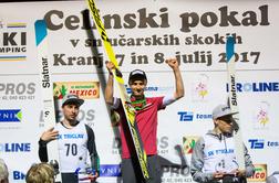 Poljak v Kranju v lanskem slogu Petra Prevca, Justin skočil na stopničke #foto