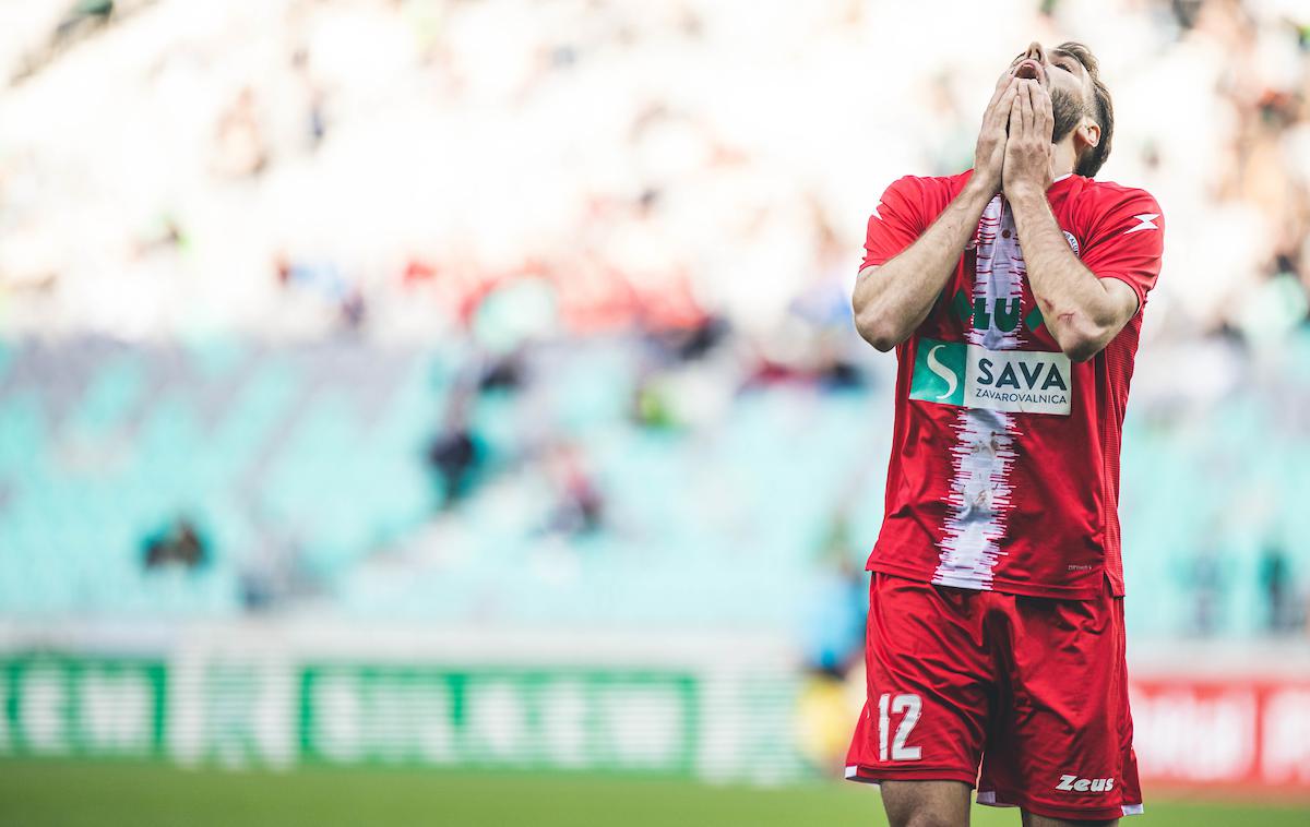 Pokal Slovenije, polfinale: Olimpija - Aluminij | Aluminiju v pokalnem tekmovanju ni uspelo presenetiti Olimpije. | Foto Grega Valančič/Sportida