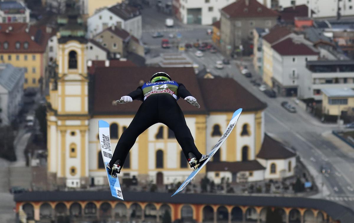 Anže Lanišek Innsbruck | V Innsbrucku bo lahko štiri tisoč gledalcev. | Foto Guliverimage