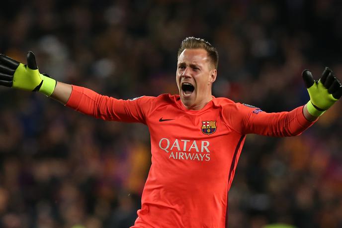 Marc Andre Ter Stegen | Marc Andre ter Stegen si je na zadnji tekmi španskega prvenstva poškodoval desno koleno. | Foto Reuters