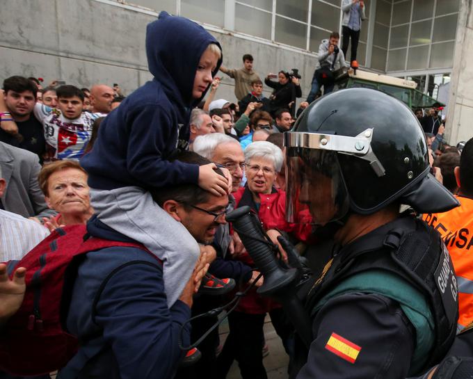 Katalonija referendum, 1.10.2017 | Foto: Reuters