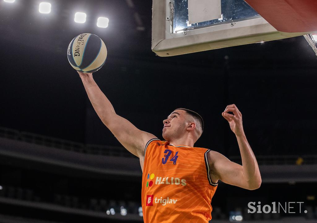 Finale DP v košarki (2. tekma): Cedevita Olimpija - Helios Suns