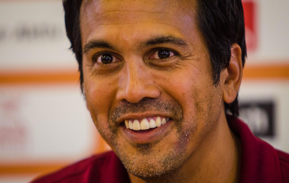 Eric Spoelstra, trener Miami Heat | Foto Matjaž Vertuš