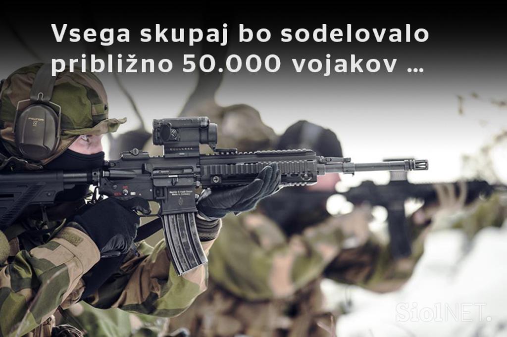 Nato. Vojaška vaja.