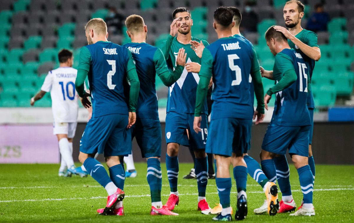 Slovenija : San Marino, slovenska nogometna reprezentanca | Slovenska nogometna reprezentanca je v letu 2020 odigrala tri tekme, a še ni prejela zadetka. | Foto Grega Valančič/Sportida