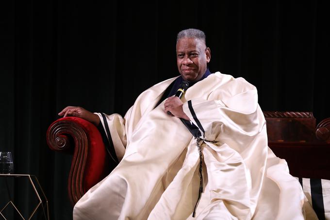 André Leon Talley se je o Anni razpisal v prihajajoči knjigi The Chiffon Trenches. | Foto: Getty Images