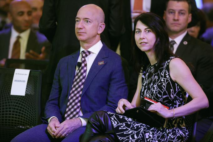 Jeff in MacKenzie Bezos | Foto: Getty Images