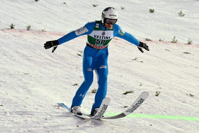 Peter Prevc je bil četrti. | Foto: Guliverimage