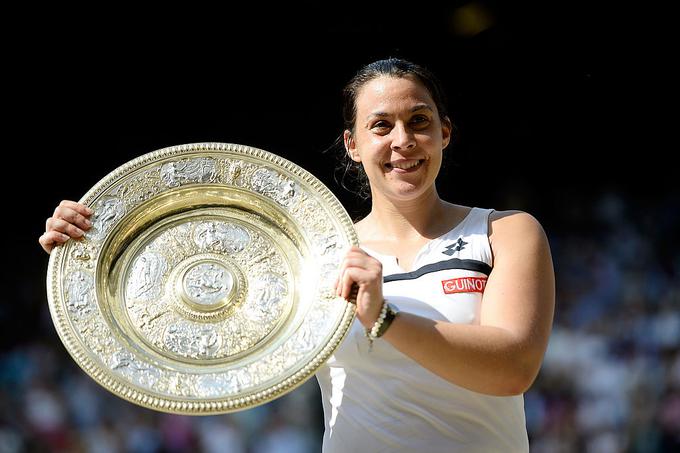 Marion Bartoli je leta 2013 osvojila svoj edini turnir za grand slam - Wimbledon. | Foto: Guliverimage/Getty Images