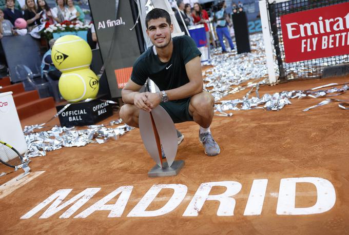 Carlos Alcaraz Madrid 2022 | Foto: Reuters