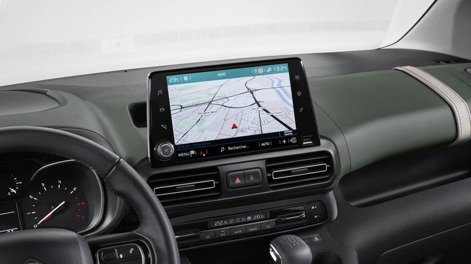 8-palčni zaslon na dotik zna komunicirati s sistemom Apple Carplay in Android Auto. | Foto: Citroën