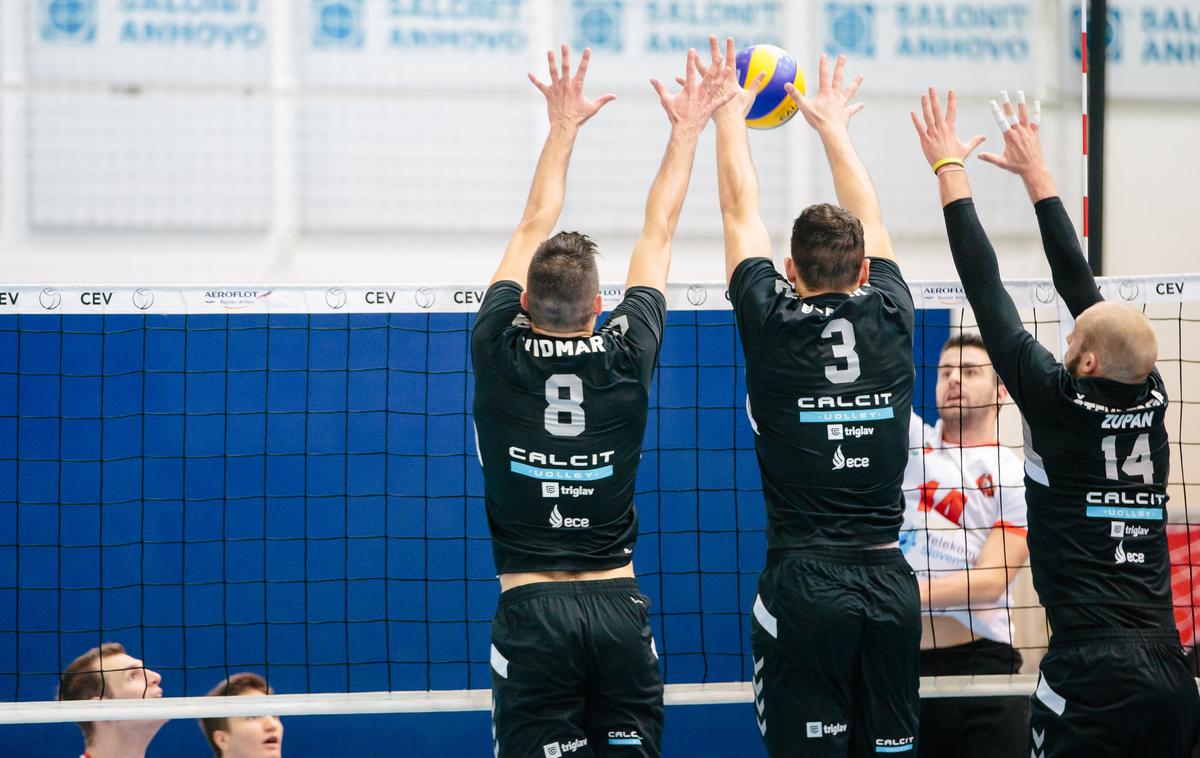 Calcit Volley | Kamničanom je malce zmanjkalo. | Foto Klemen Brumec