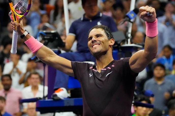 Rafael Nadal, US Open 22 | Rafaela Nadala v somini finala OP ZDA čaka Frances Tiafoe. | Foto Reuters