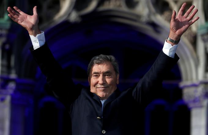 Eddy Merckx je rumeno majico nosil kar 96 dni. Slavni Belgijec je na Touru zmagal petkrat. | Foto: Reuters