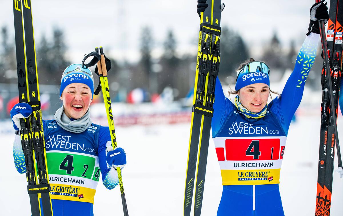 Anamarija Lampič, Eva Urevc | Eva Urevc je z Anamarijo Lampič pred dnevi poskrbela za velik uspeh slovenskega smučarskega teka. | Foto Guliverimage