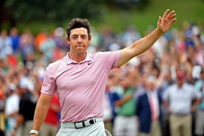 Rory McIlroy upa, na četrto zmago na majorju. | Foto: Reuters