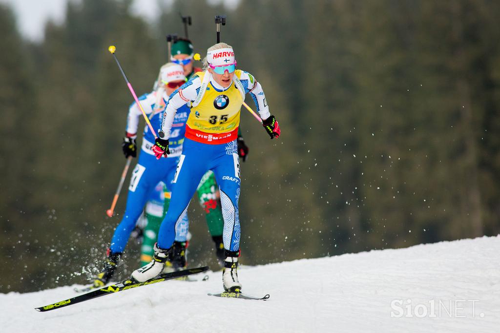 Biatlon svetovni pokal Pokljuka posamični tekmi (m in ž)