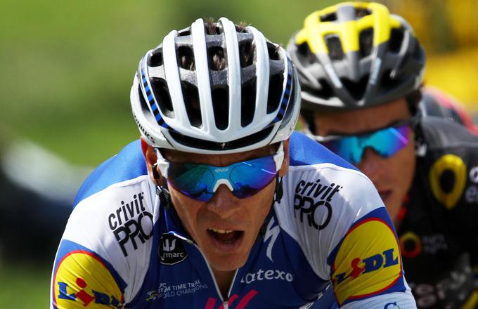 Philippe Gilbert je prikolesaril do druge etapne zmage. | Foto: Getty Images