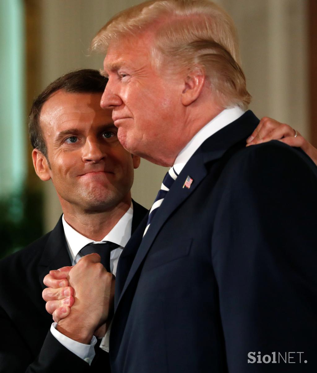 Trump in Macron