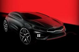 Kia pro_cee’d GT – prva risba razburljivega korejskega kupeja 