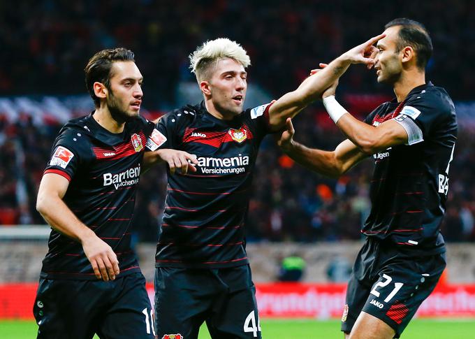 Kevin Kampl je v štirih nastopih v ligi prvakov zbral 355 minut. Prispeval je zadetek in podajo. | Foto: Reuters