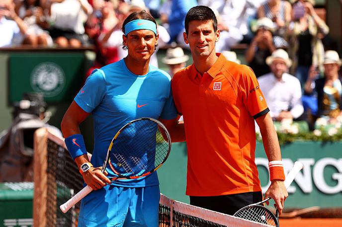 Novak Đoković, Rafael Nadal | Novak Đoković in Rafael Nadal sta se v zadnjih desetih letih ob koncu sezone kar devetkrat znašla na prvem mestu. Se sprašujte, zakaj ni Federerja? | Foto Gulliver/Getty Images