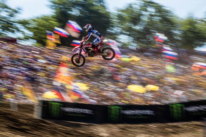 Gajser je novo sezono MXGP začel z dvema drugima mestoma. | Foto: Grega Valančič/Sportida