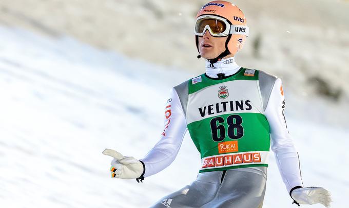 Zaradi Severina Freunda, ki je v skupnem seštevku svetovnega pokala vodilni v rumeni majici, bo v Klingenthalu ogromno nemških navijačev. | Foto: Sportida