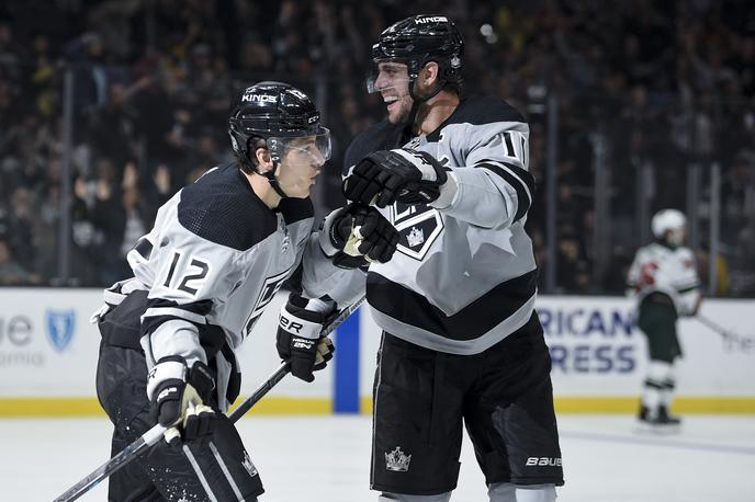 LA Kings Anže Kopitar | Los Angeles Kings so pripravljeni na novo sezono. Na zadnji dan starega leta so se spet zbrali na ledu. Prva tekma jih čaka v noči na 15. januar, ko bodo gostili Minnesoto. | Foto Reuters