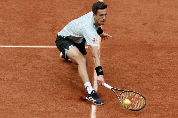 Aljaž Bedene, OP Francije | Aljaž Bedene je izgubil proti Novaku Đokoviću. | Foto Reuters