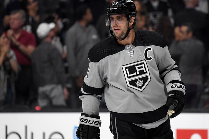 Anže Kopitar | Anže Kopitar je dosegel lep zadetek in se veselil zmage Kraljev. | Foto Getty Images