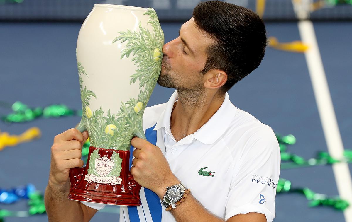 Novak Đoković | Novak Đoković je zmagovalec turnirja v New Yorku. | Foto Getty Images