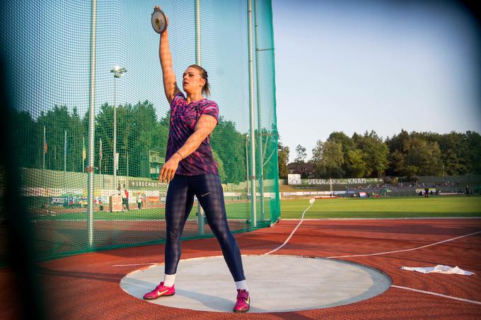 Sandra Perković je tudi v Velenju dokazala, da je še vedno najboljša metalka diska na svetu. | Foto: Urban Urbanc/Sportida