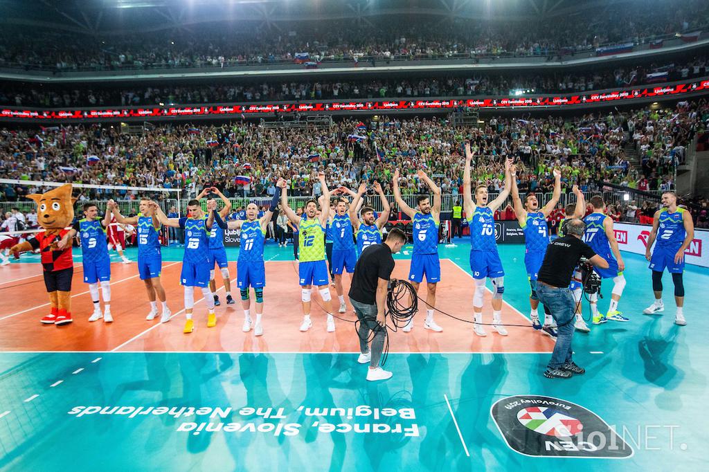 EuroVolley: Slovenija Poljska