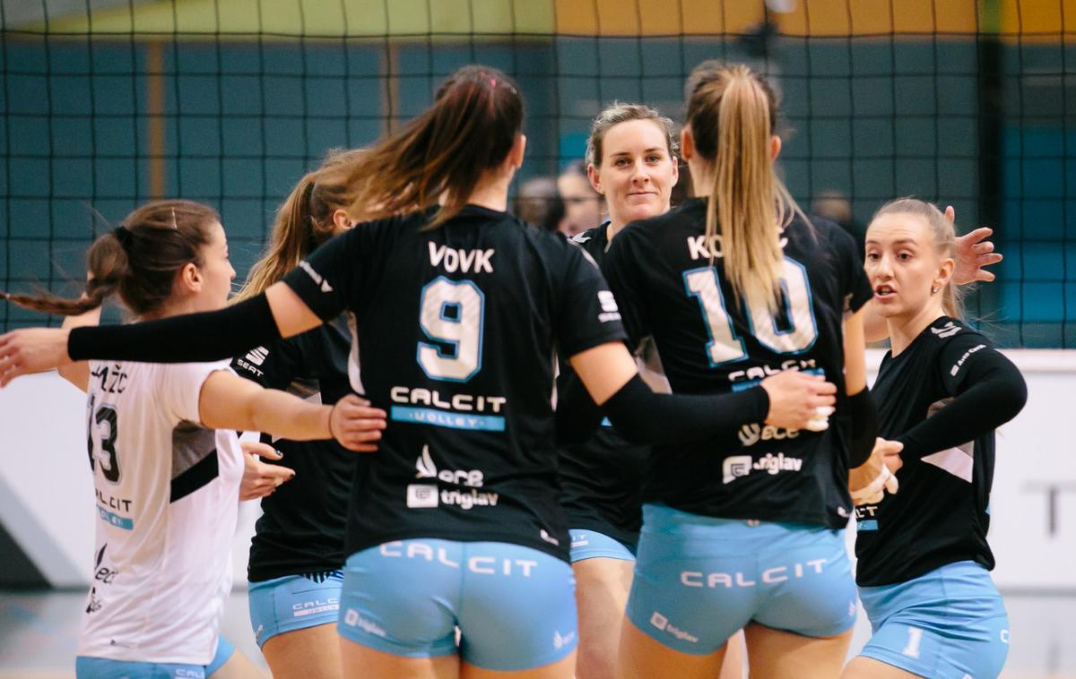 Calcit Volley | Odbojkarice Calcit Volleyja so zmagale. | Foto Klemen Brumec