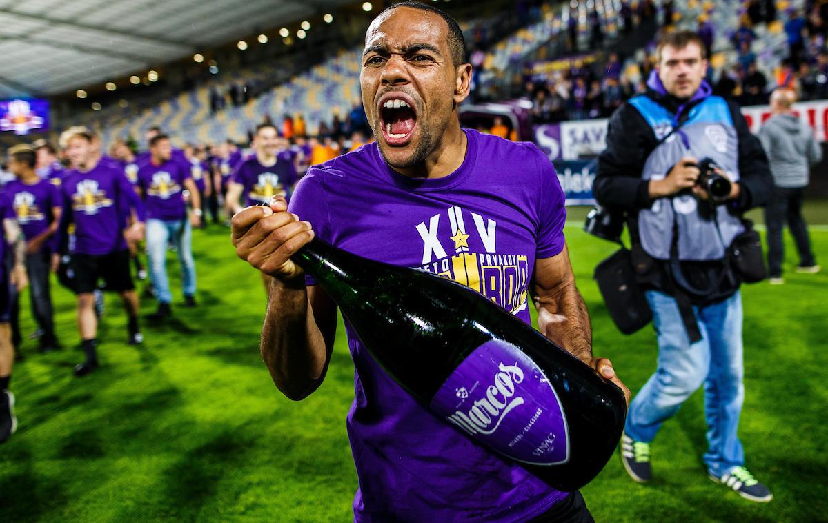 Marcos Tavares Maribor | Marcos Tavares že hladi šampanjec, ki bi lahko v nedeljo v Fazaneriji tekel v potokih. | Foto Grega Valančič/Sportida