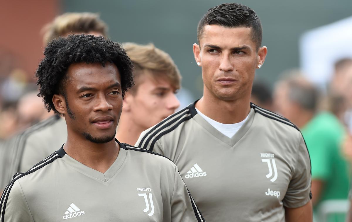 Juan Cuadrado & Cristiano Ronaldo | Foto Reuters