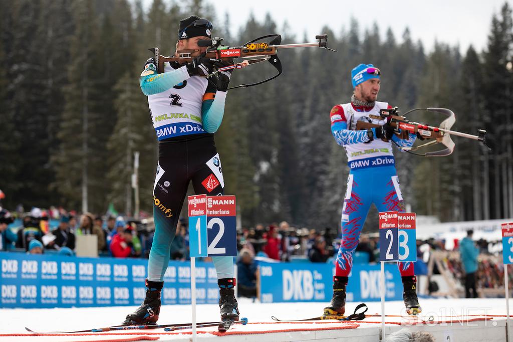 Pokljuka zasledovanje 2018