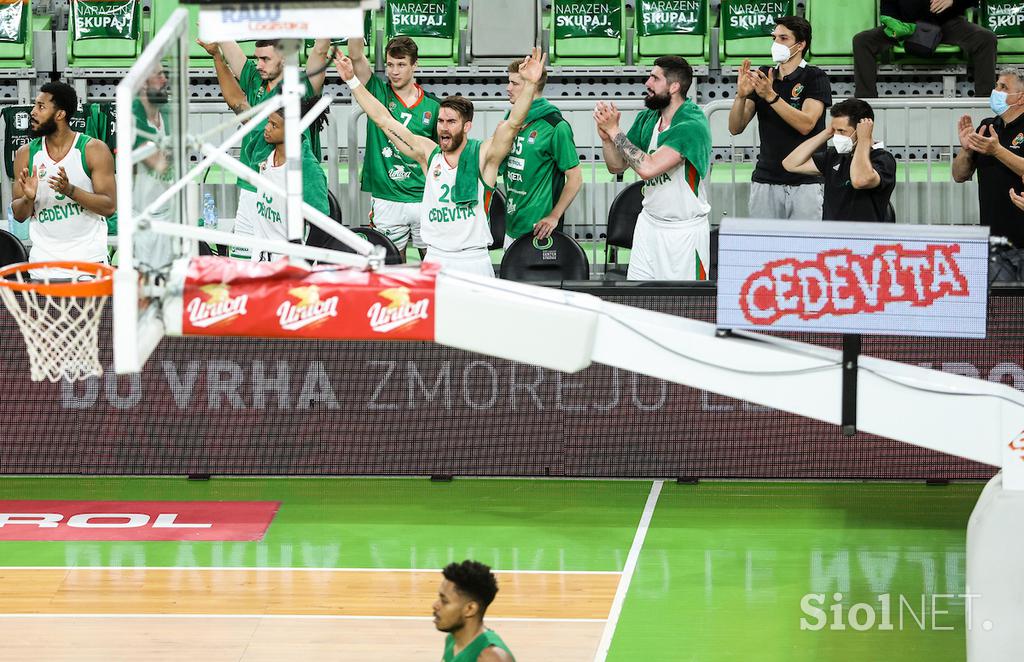 Cedevita Olimpija - Krka (prva tekma finala DP 2021)