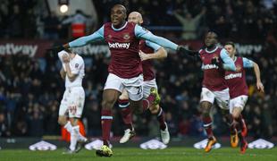 WBA skozi šivankino uho, West Ham izločil Liverpool