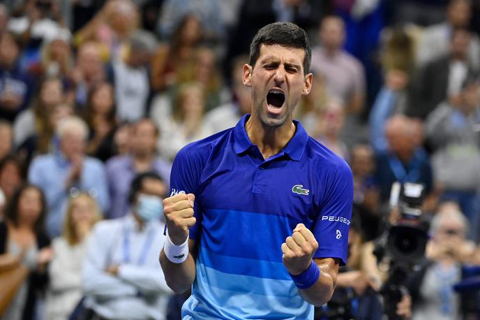 Novak Đoković | Novak Đoković se je uvrstil v finale in s tem približal na le še eno zmago do zgodovinskega dosežka, vseh osvojenih turnirjev za grand slam v istem letu. | Foto Guliverimage