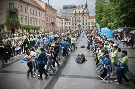 Parada ljubljanskih maturantov