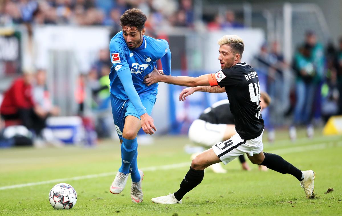 Kevin Kampl Leipzig | Kevin Kampl je na gostovanju pri Hoffenheimu odigral vso tekmo. | Foto Guliver/Getty Images