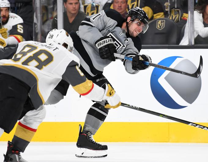 Anže Kopitar vs Vegas Golden Knights | Foto: Reuters